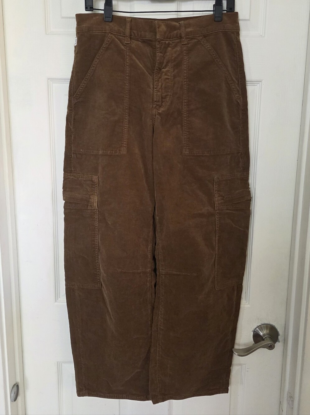 Citizens of Humanity Corduroy Marcelle Barrel Cargo Pants - Picture 4 of 9
